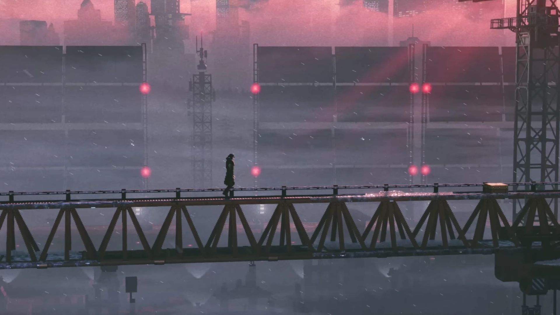 Tampilan artistik dari dunia Replaced