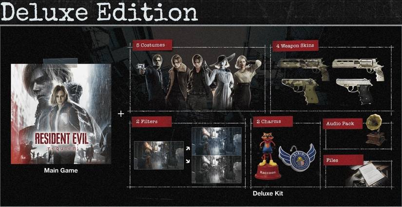 re requiem deluxe edition content