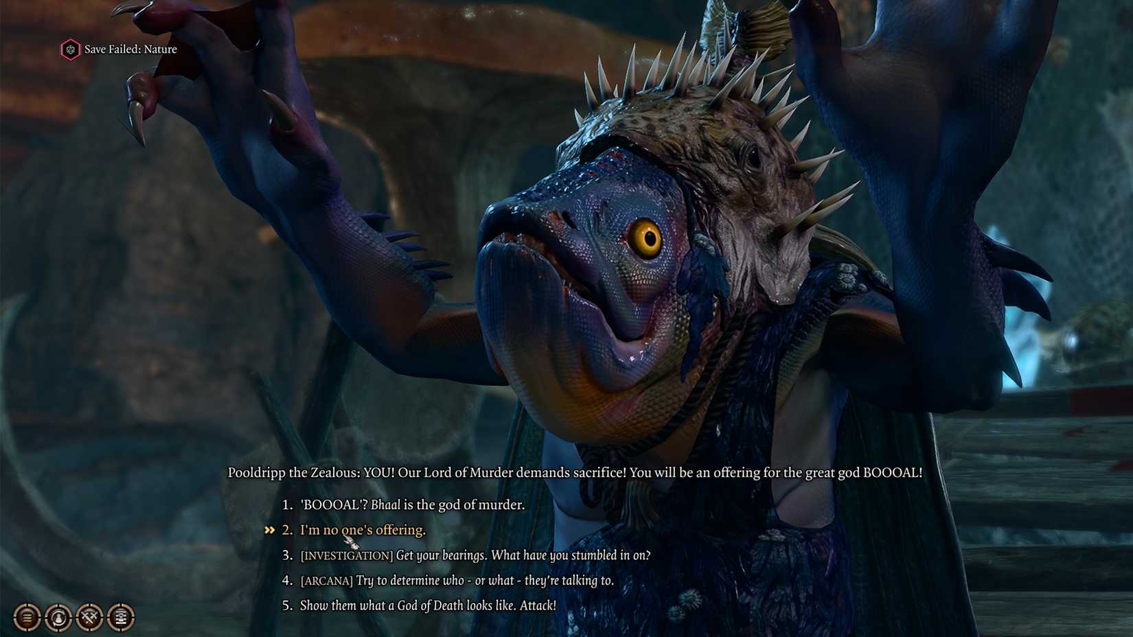 reveal boooal true nature in bg3