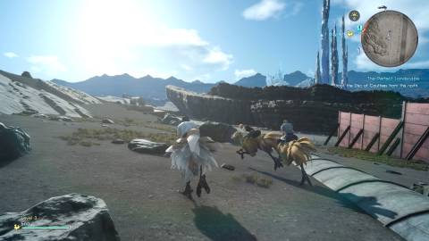 Riding Chocobos in Final Fantasy 15