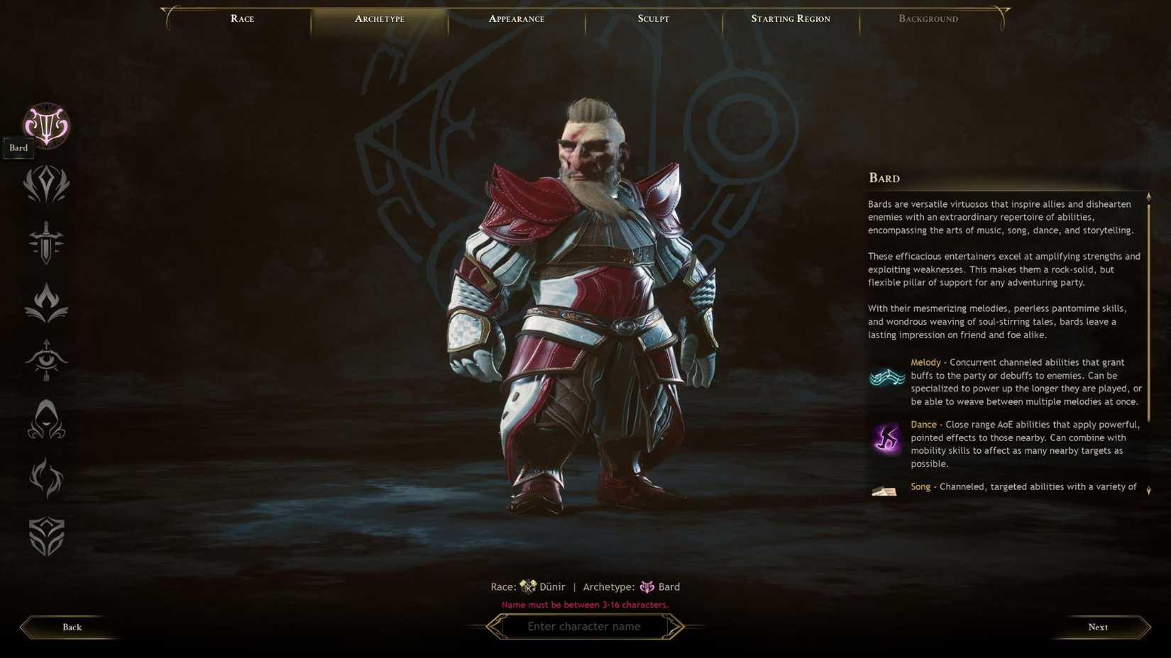 Right Archetype Ashes of Creation 