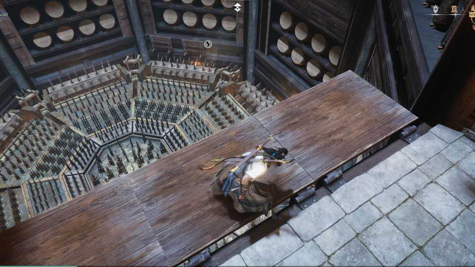 Rising Spikes Floor Where Winds Meet