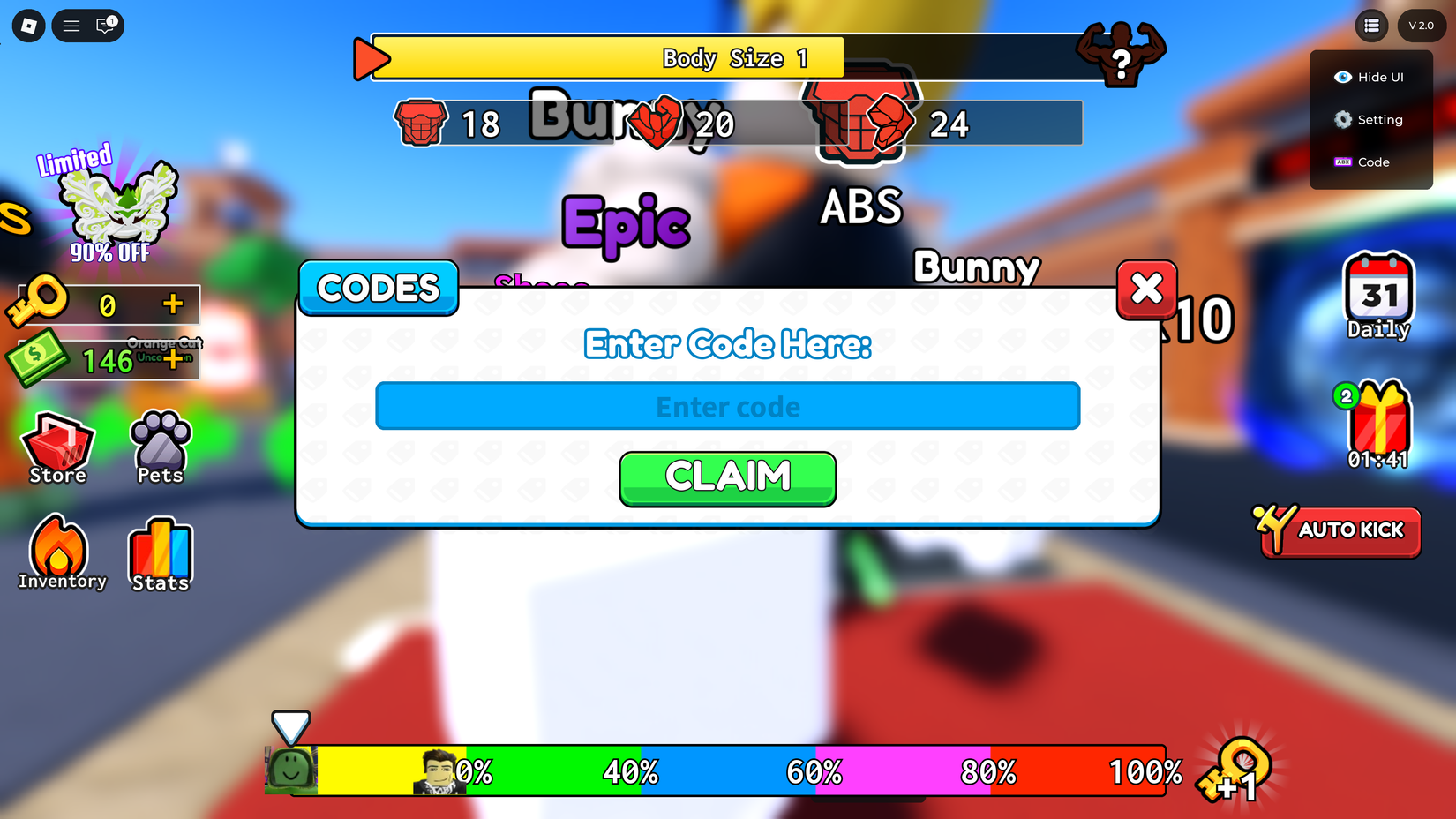 Kick Door to Escape Codes