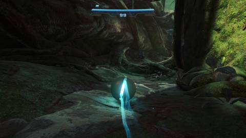 Rolling as a ball in Metroid Prime 4 Beyond