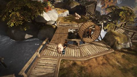 Rolling in a wheel in Brothers A Tale of Two Sons