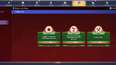 routine duties winter warmth star path dreamlight valley ddv