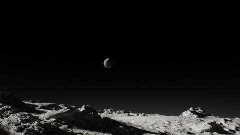 routine game earth from the moon