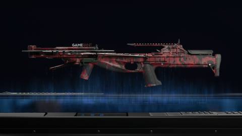 Ruby Snake Camo Preview on the NX Ravager - Black Ops 7