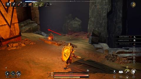 RuneScape Dragonwilds Lake of Lost Souls Dragonkin Vault Heading Further Inside