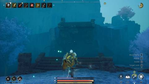 RuneScape Dragonwilds Silverthron Keep Climbing Stairs