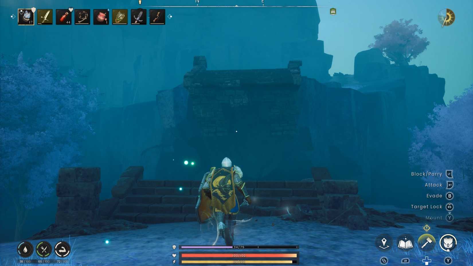 RuneScape Dragonwilds Silverthron Keep Climbing Stairs