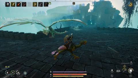 RuneScape Dragonwilds Silverthron Keep Green Dragon