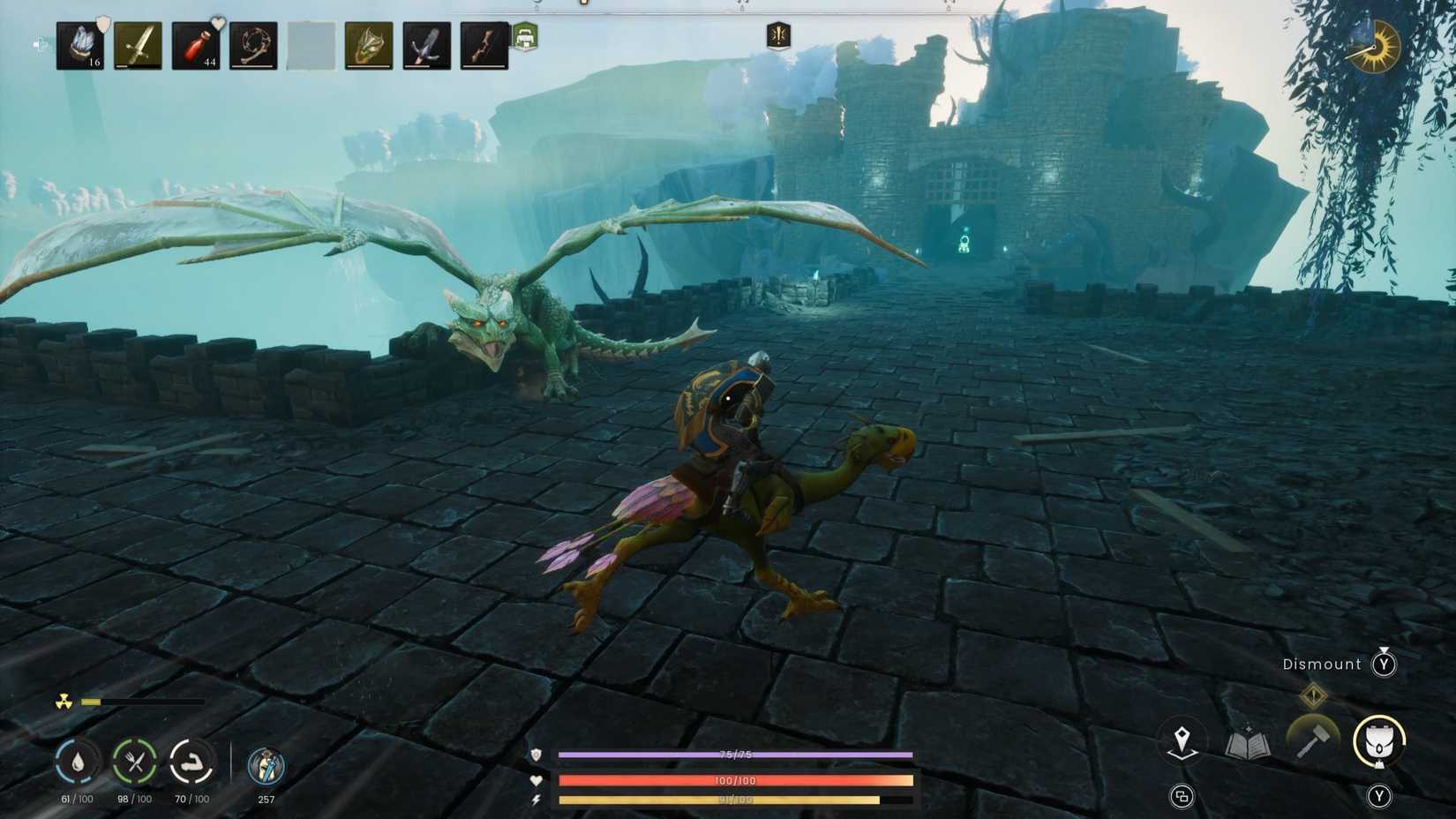 RuneScape Dragonwilds Silverthron Keep Green Dragon