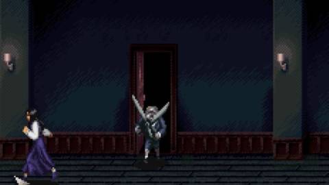 Running from Scissorman in Clock Tower Rewind