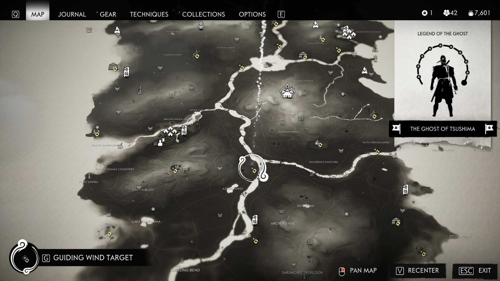 Rushing Water Crossing Mongol Camp in Izuhara Ghost of Tsushima