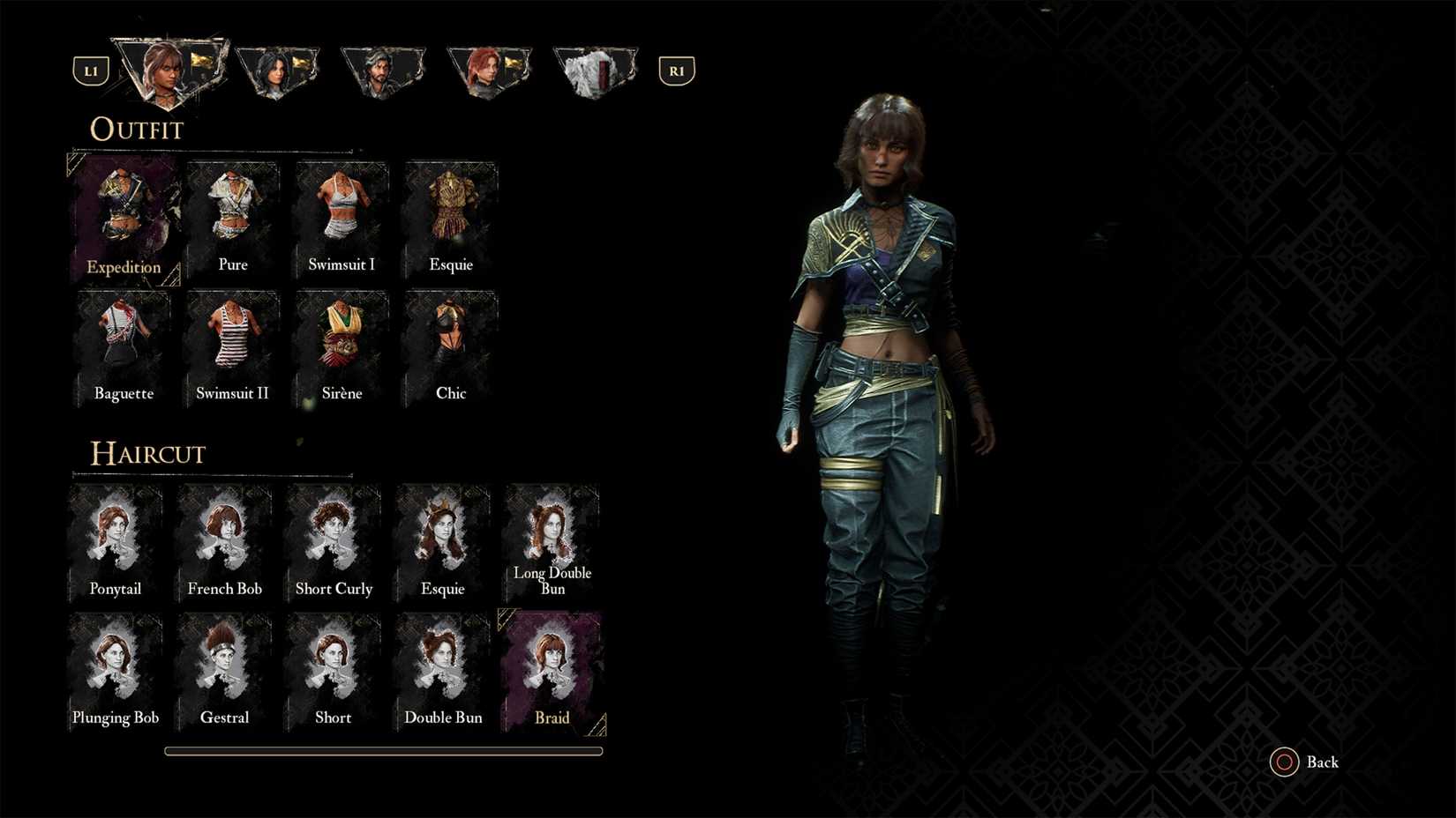 Haircut Braid untuk Sciel di Clair Obscur Expedition 33