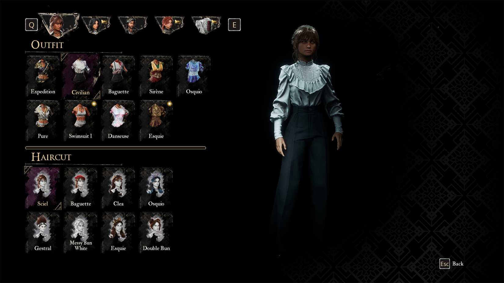 Outfit Civilian untuk Sciel di Clair Obscur Expedition 33