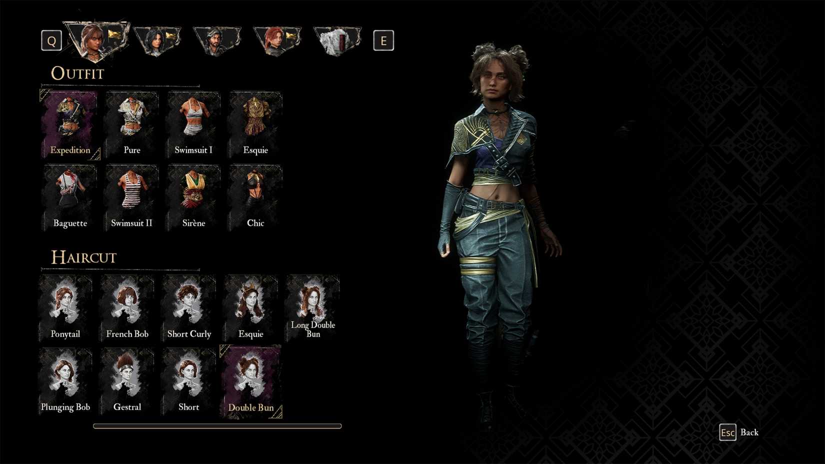 Haircut Double Bun untuk Sciel di Clair Obscur Expedition 33