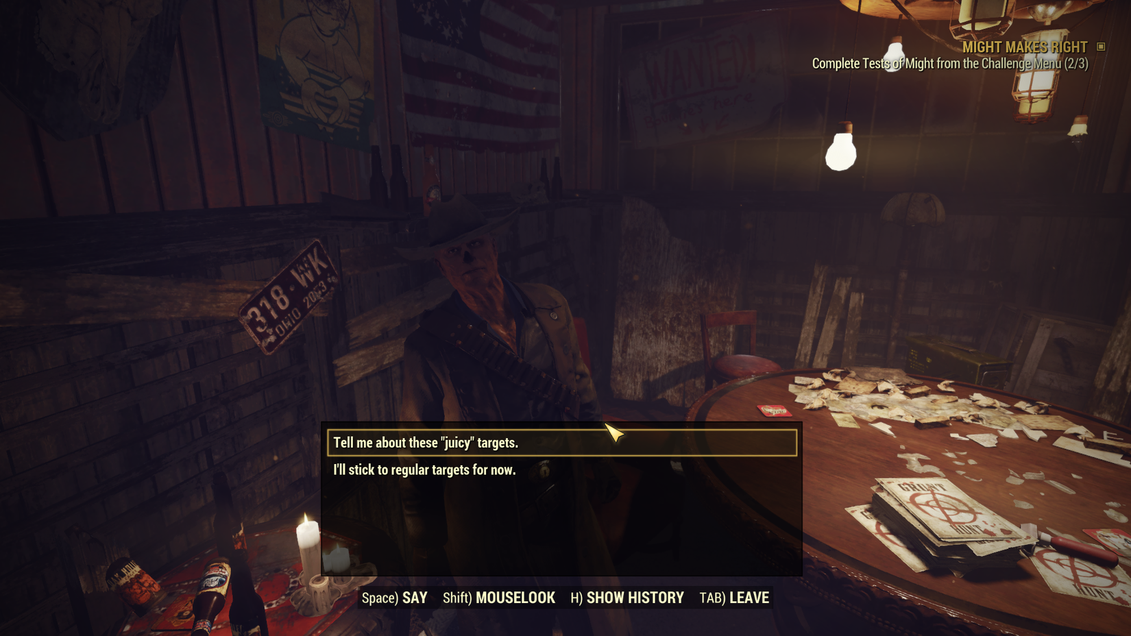 FO76 The Ghoul Head Hunt Dialogue