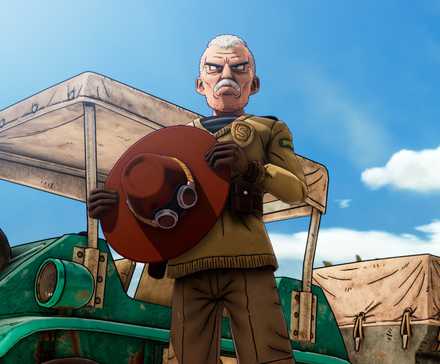 Sheriff Rao in Sand Land