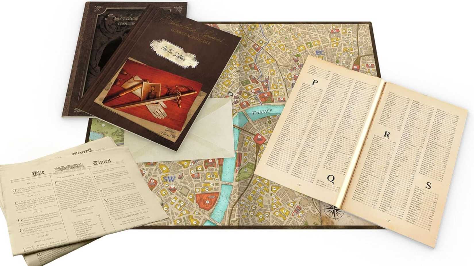 Sherlock Holmes Consulting Detective Board Game