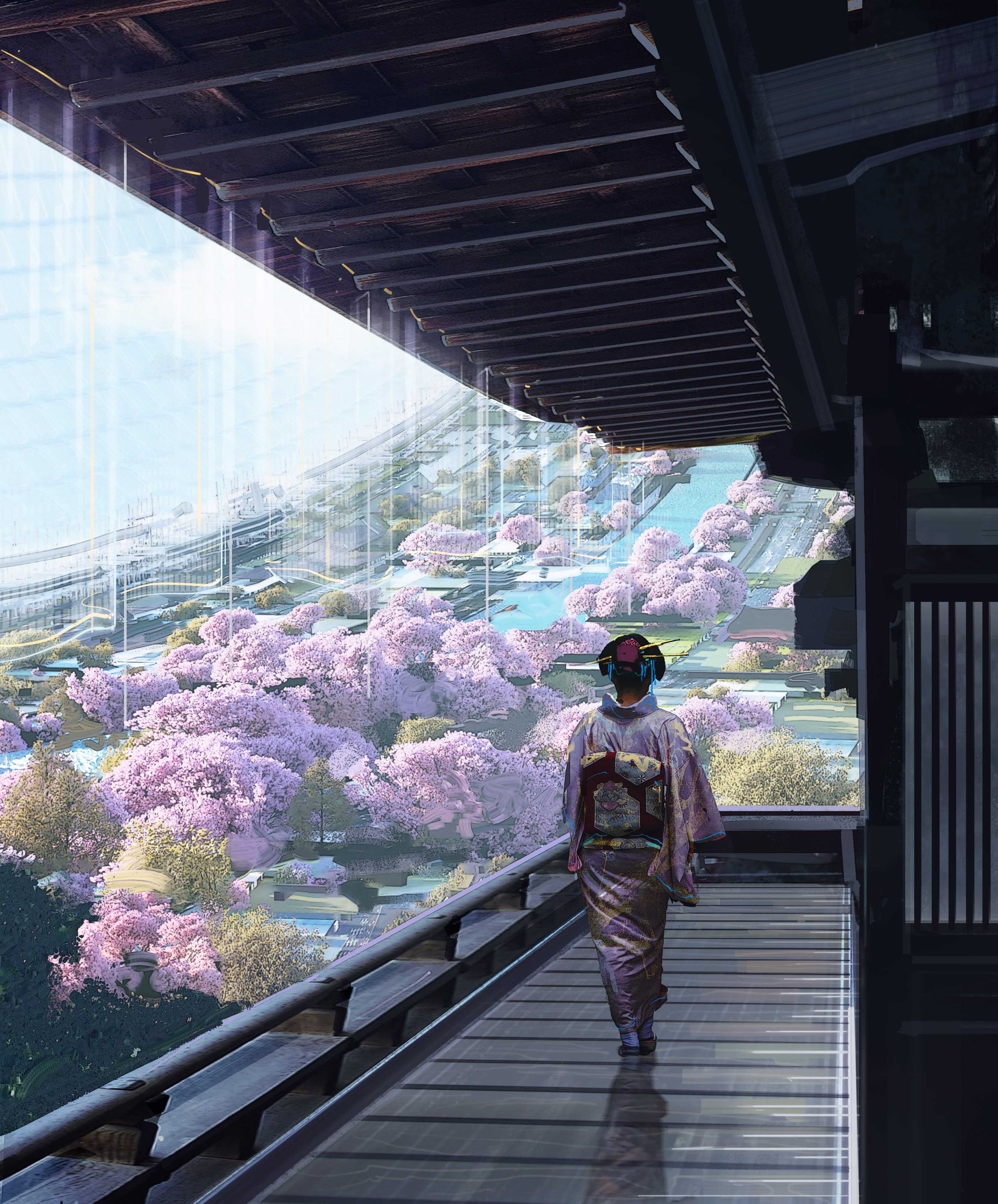 SOL Shogunate: Konsep Seni Shin Edo, Kediaman Tennoji