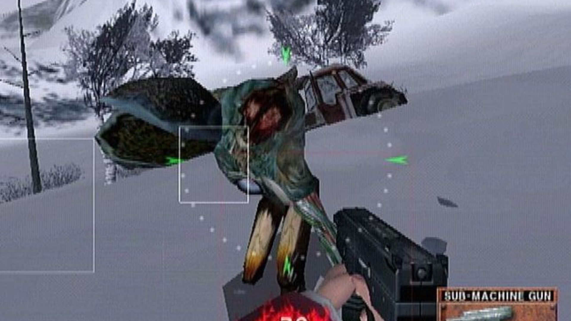 Shooting enemies in D2 (2000)