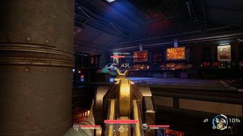 Shooting enemies with a rifle in The Outer Worlds 2 (2025)