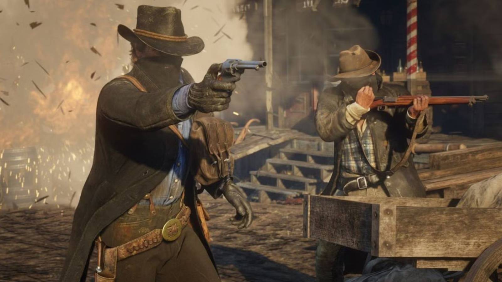 Shooting in Red Dead Redemption 2