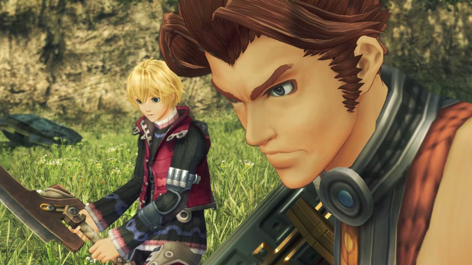 Shulk and Reyn in Xenoblade Chronicles (2020)
