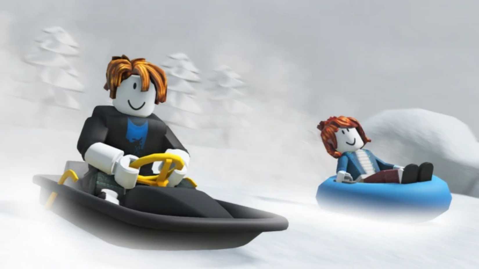 Sledding Game characters