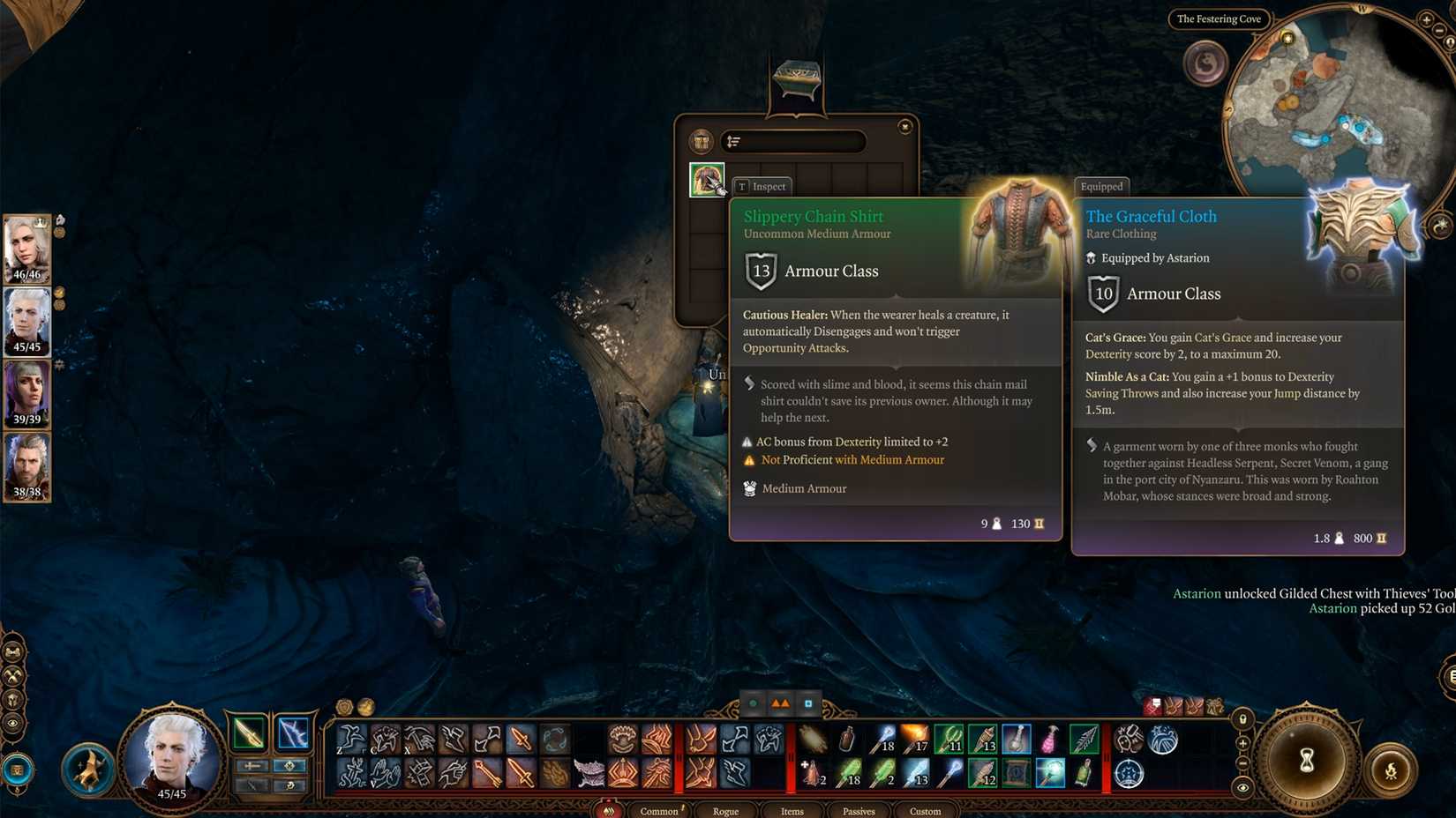 slippery chain shirt armor in bg3