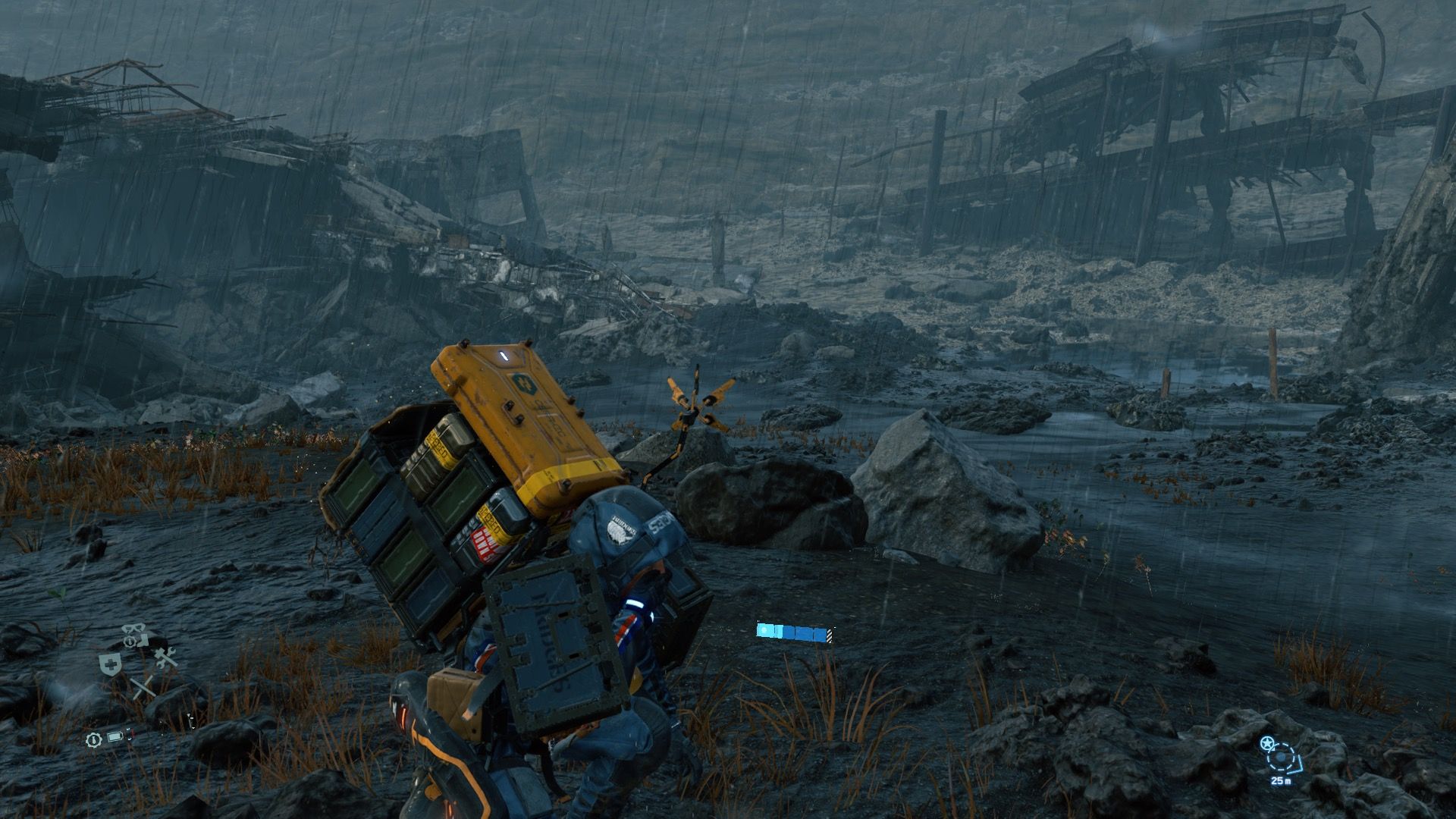 Sneaking around in Death Stranding (2019)