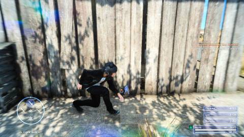 Sneaking around in Final Fantasy 15