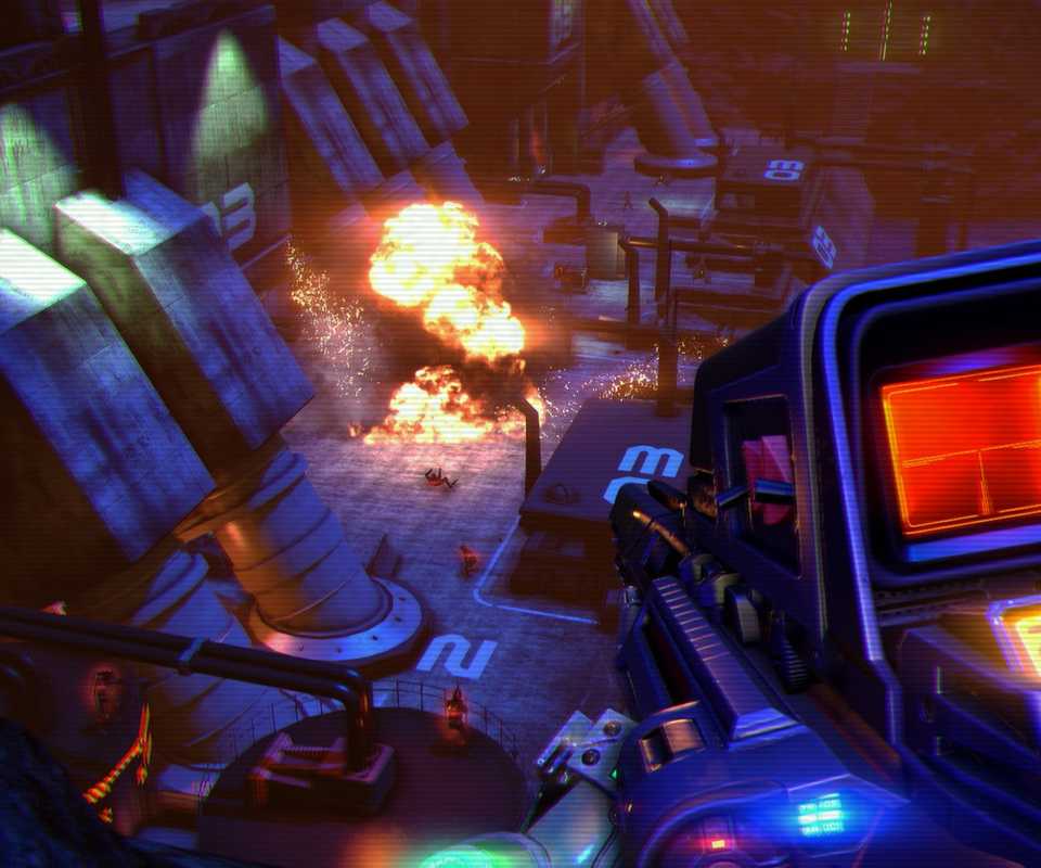 Membidik musuh dengan sniper di Far Cry 3 Blood Dragon