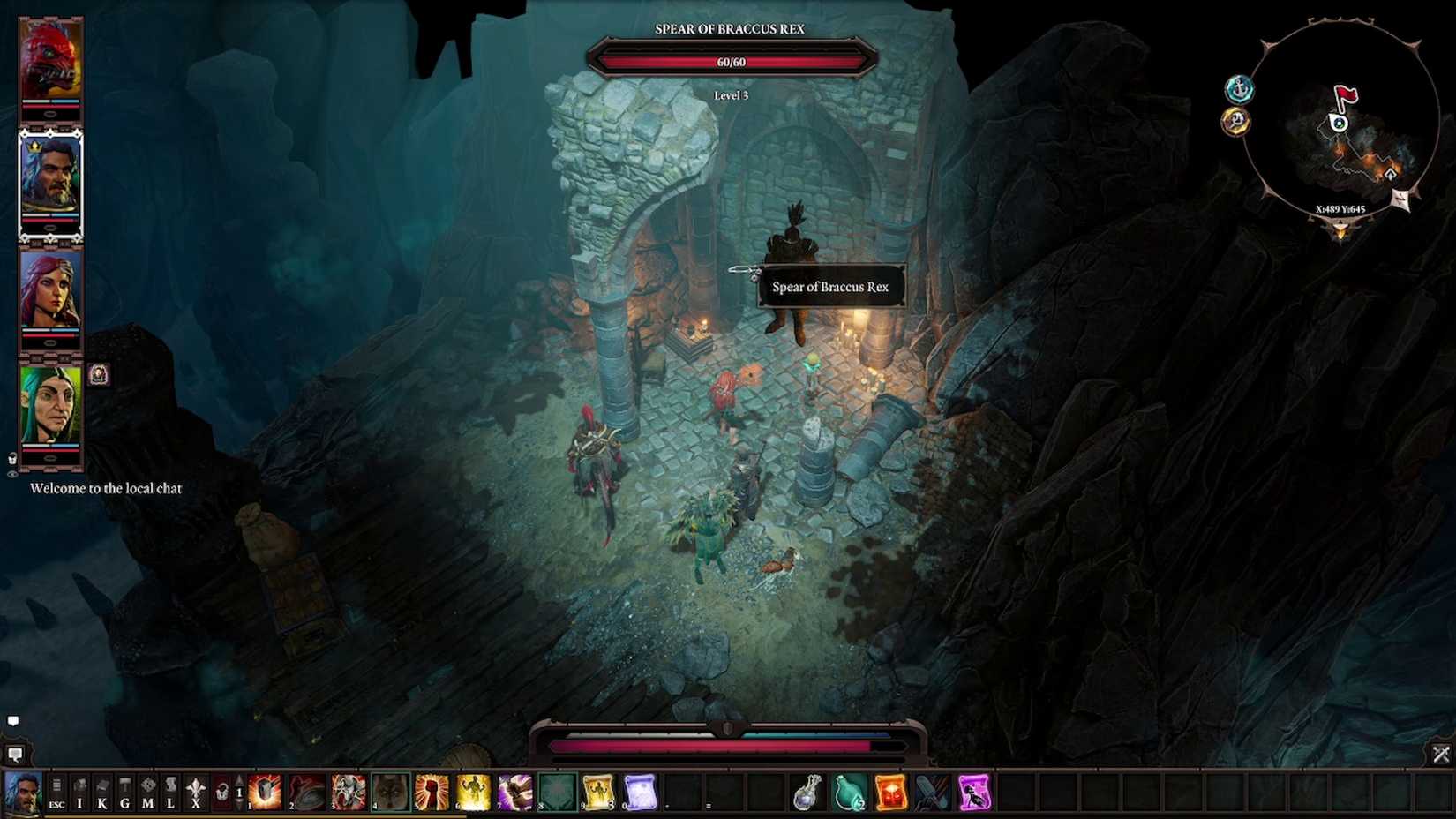 spear braccus rex withermoore divinity original sin 2 dos2