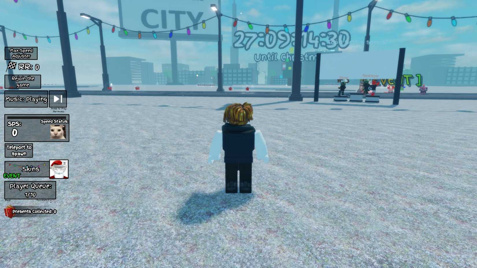 Speedsters Sandbox player