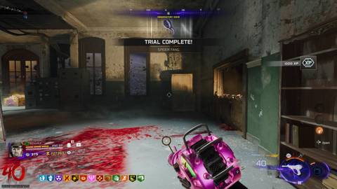 spider fang trial complete