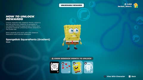 spongebob gradient sidekick