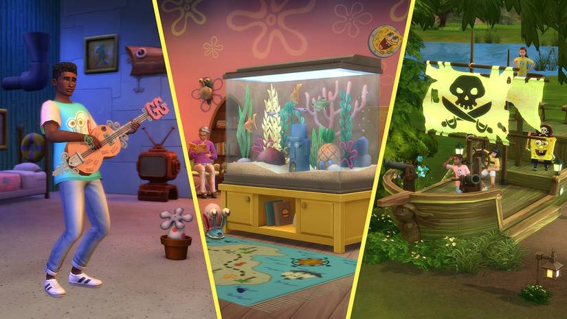 SpongeBob SquarePants Kits in the Sims 4