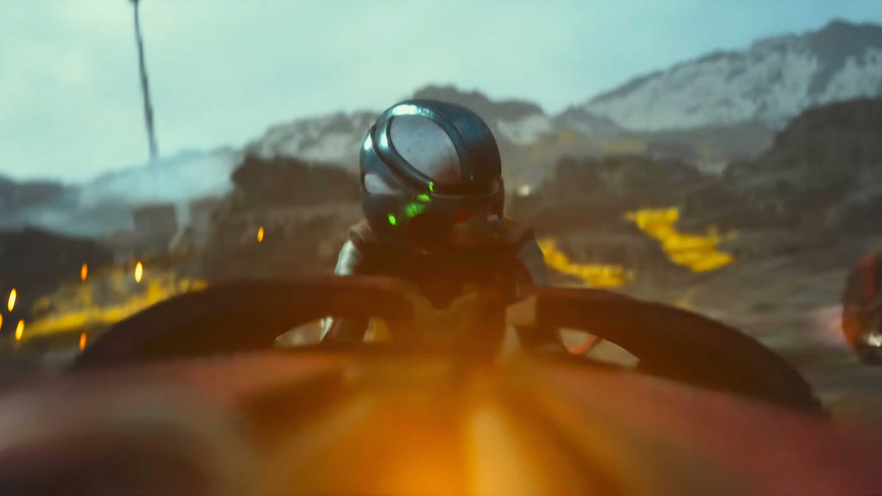 Star Wars Galactic Racer closeup