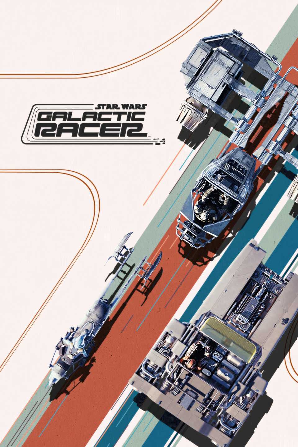 Star Wars Galactic Racer Tag Page Cover Art