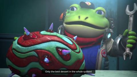 Starlink Battle for Atlas - Slippy in a cutscene