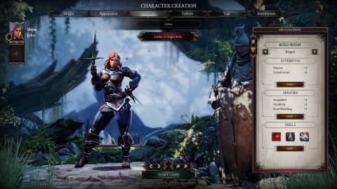 Stealthy Rogue build for lohse in divinity original sin 2 dos2