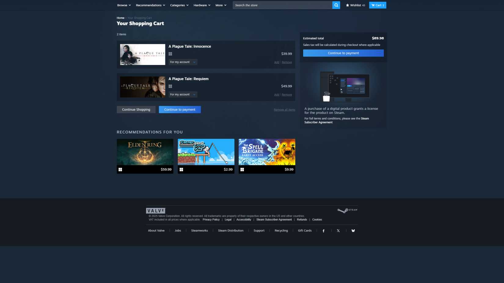 vaporize um conto de peste sem falta de venda de pacote