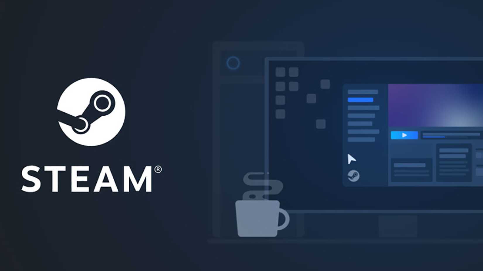 steam logo coffee