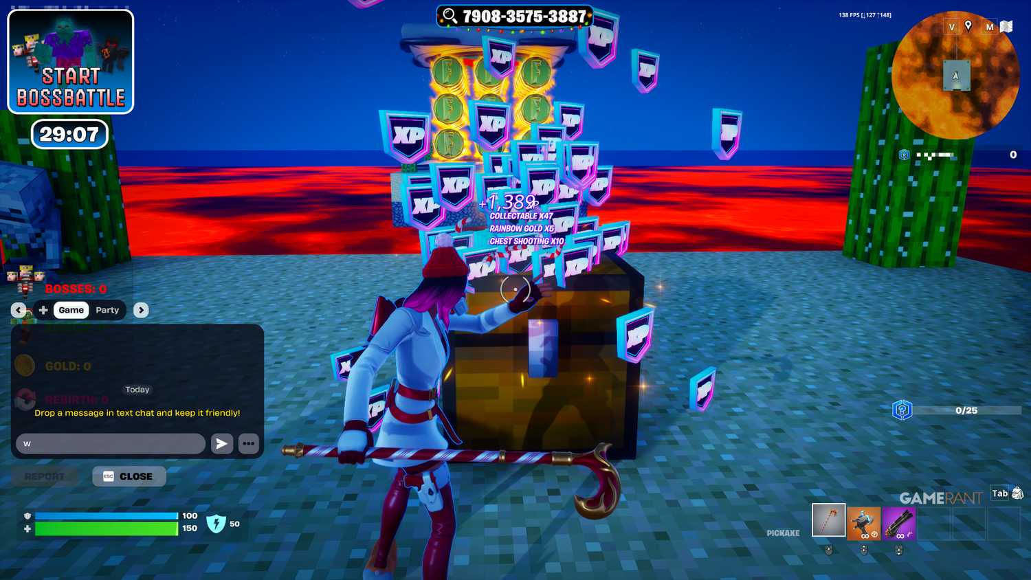 Afk Block Best AFK XP Creative Maps in Fortnite