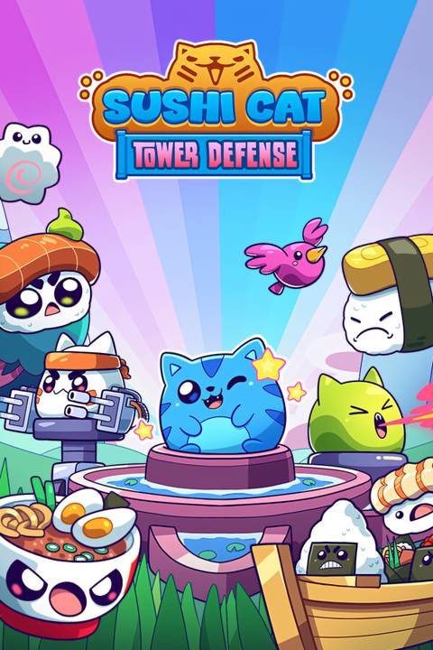 Sushi Cat - Tower Defense Tag Page Cover Art