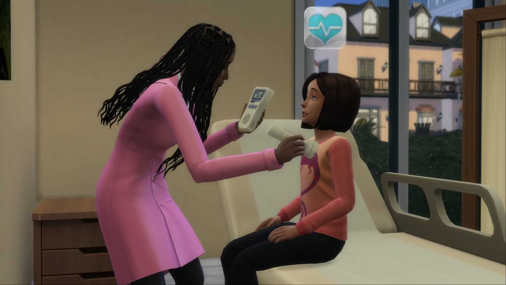 swab testing sims 4