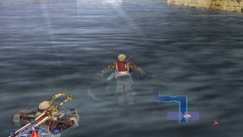 Swimming in Rogue Galaxy